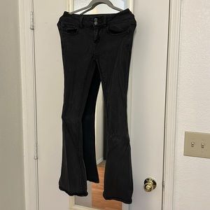 American Eagle Super Stretch Black Denim Artist Jeans
